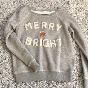 Christmas sweater from American Eagle.